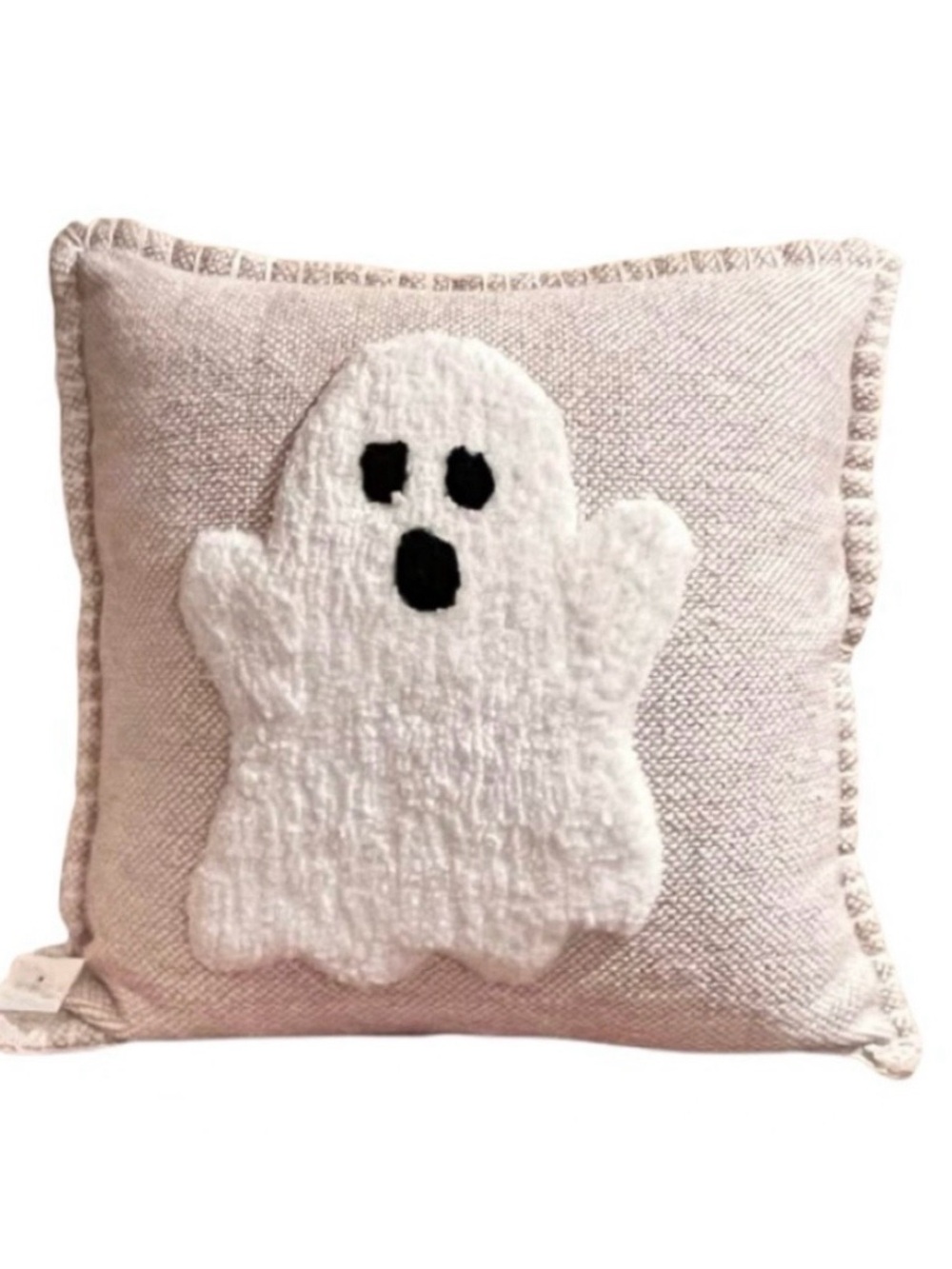 🆕- Workshop Home by Republic-Halloween Ghost Large Decorative Pillow